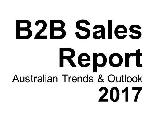 Forrest Marketing Group 2017 B2B Sales Report